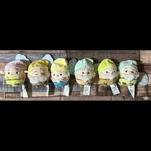 6  plushies All new with tags Disney collection